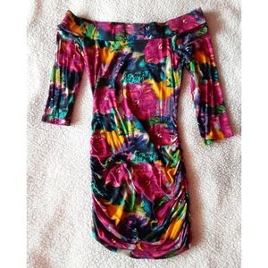 Off the shoulders dress